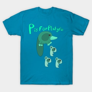 P is for Platypus T-Shirt